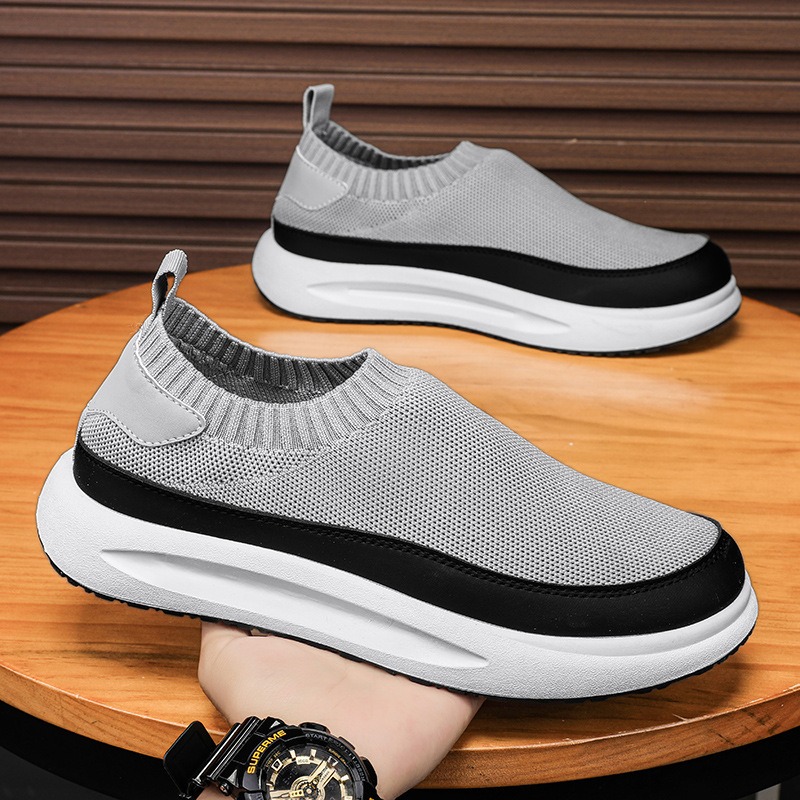 Breathable Mesh Athletic Shoes - Nowe męskie buty 2025 Oddychające buty