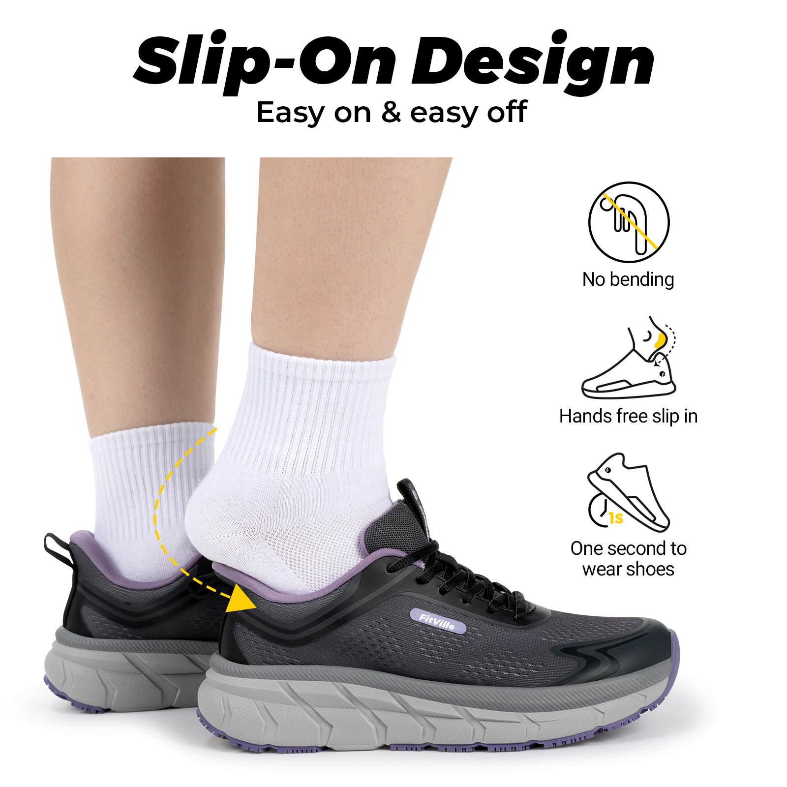 Damskie buty sportowe Fitville – Breathable Mesh Athletic Shoes recenzja i cena