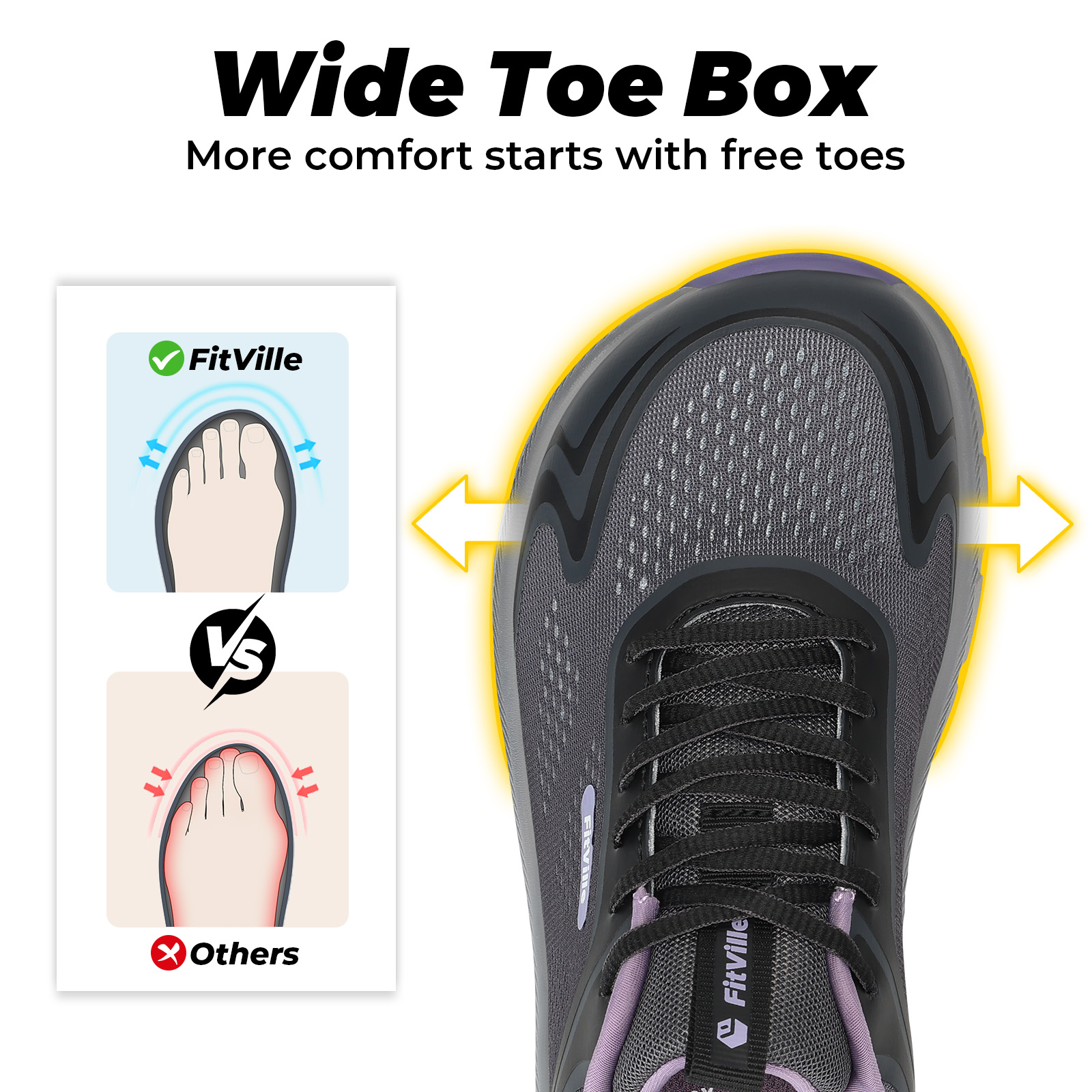 Damskie buty sportowe Fitville – Breathable Mesh Athletic Shoes recenzja i cena